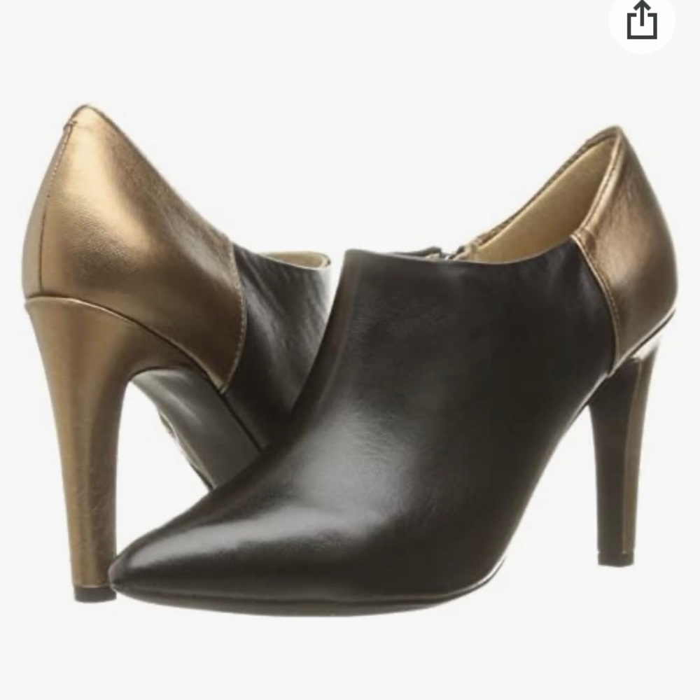 Geox two-tone booties